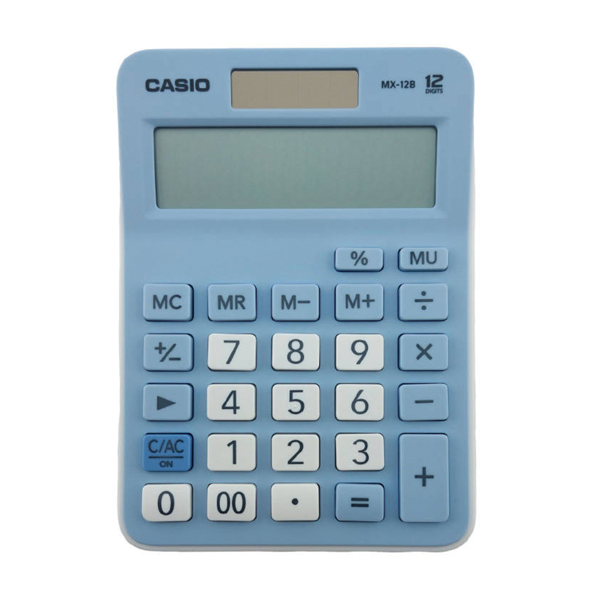 Calculadora Escritorio Casio Mx-12b 12 Digitos Color Azul