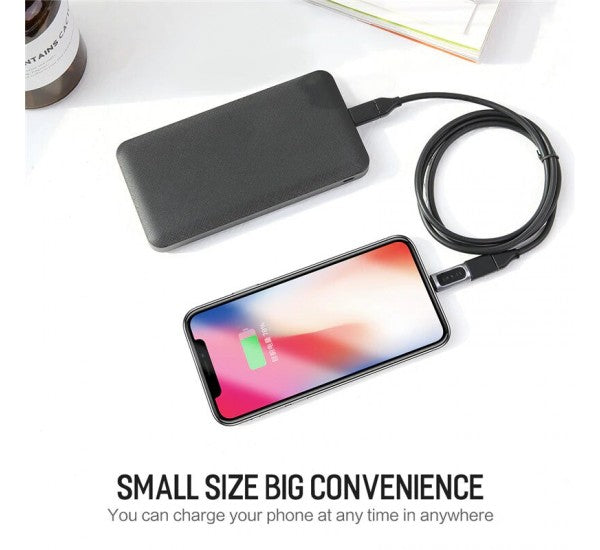 Adaptador Micro Usb a Lightning Rock Negro – imagen 3