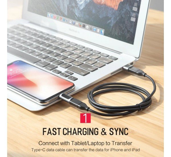 Adaptador Micro Usb a Lightning Rock Negro – imagen 2