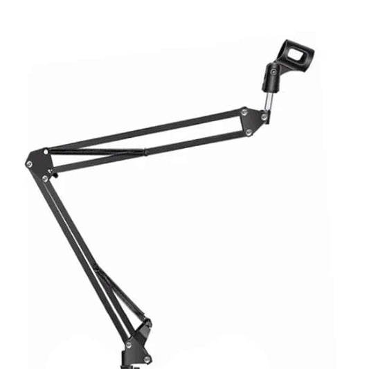Atril Brazo Metalico Para Microfono Audiopro Ap02034 Negro