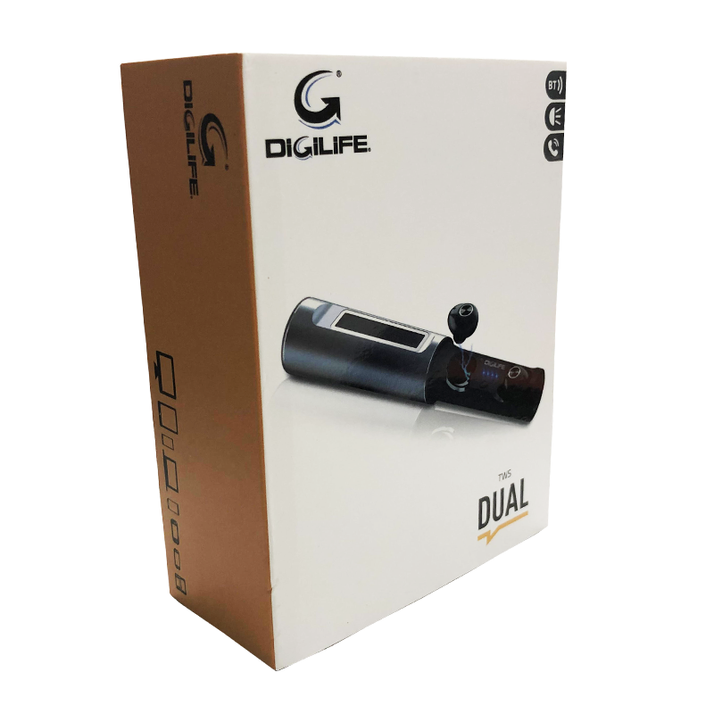 Audifonos Bluetooth Tws Dual Digilife Tipo Airpods Negro – imagen 2