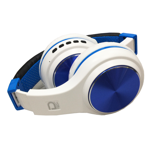 Audifonos Inalámbricos Bluetooth Fm Sd Datacom Azul
