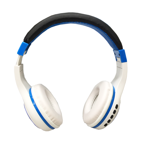 Audifonos Inalámbricos Bluetooth Fm Sd Datacom Azul – imagen 3