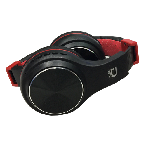 Audifonos Inalámbricos Bluetooth Fm Sd Datacom Negro