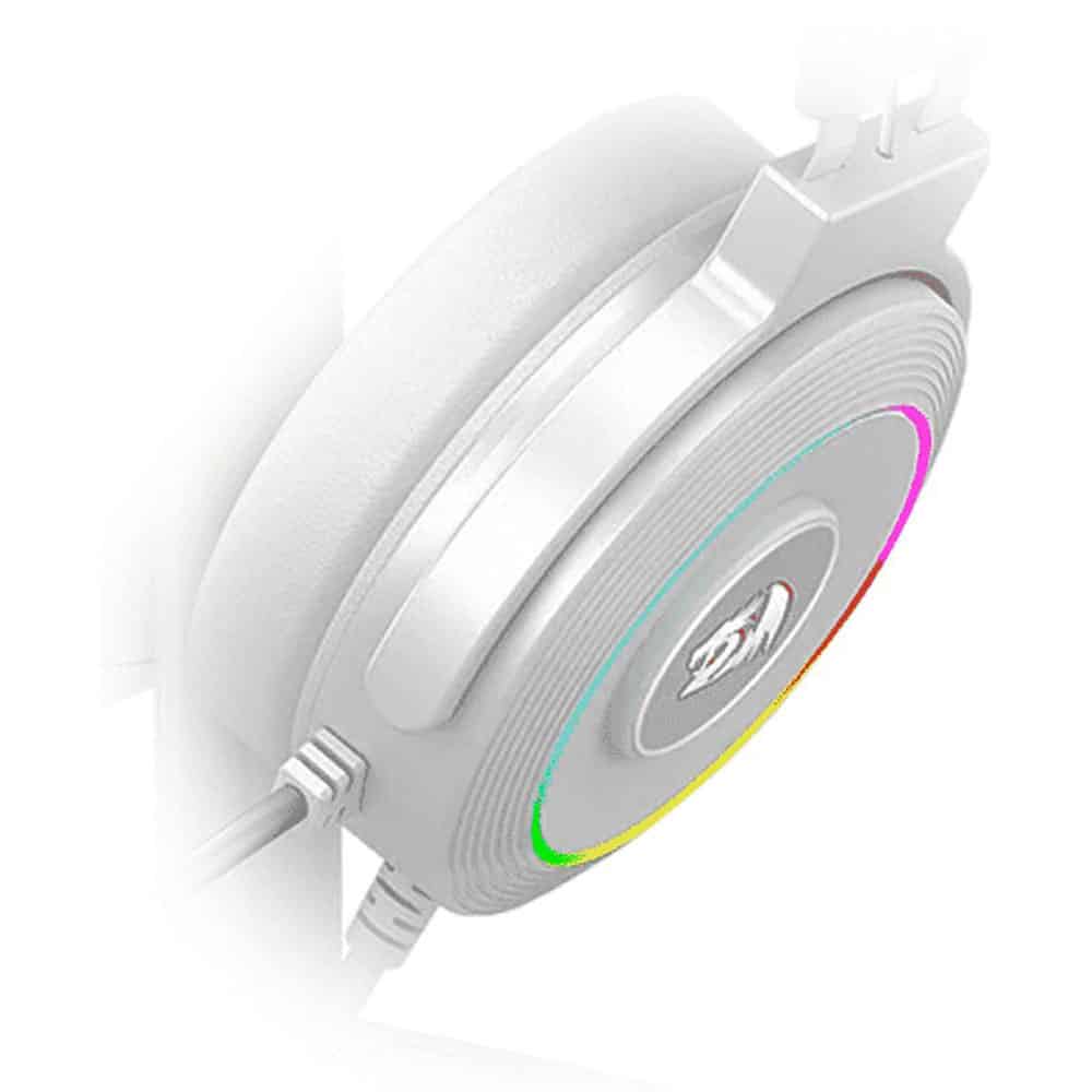 Audifono Gamer Redragon Lamia 2 Usb Rgb 7.1 + Soporte Blanco – imagen 2
