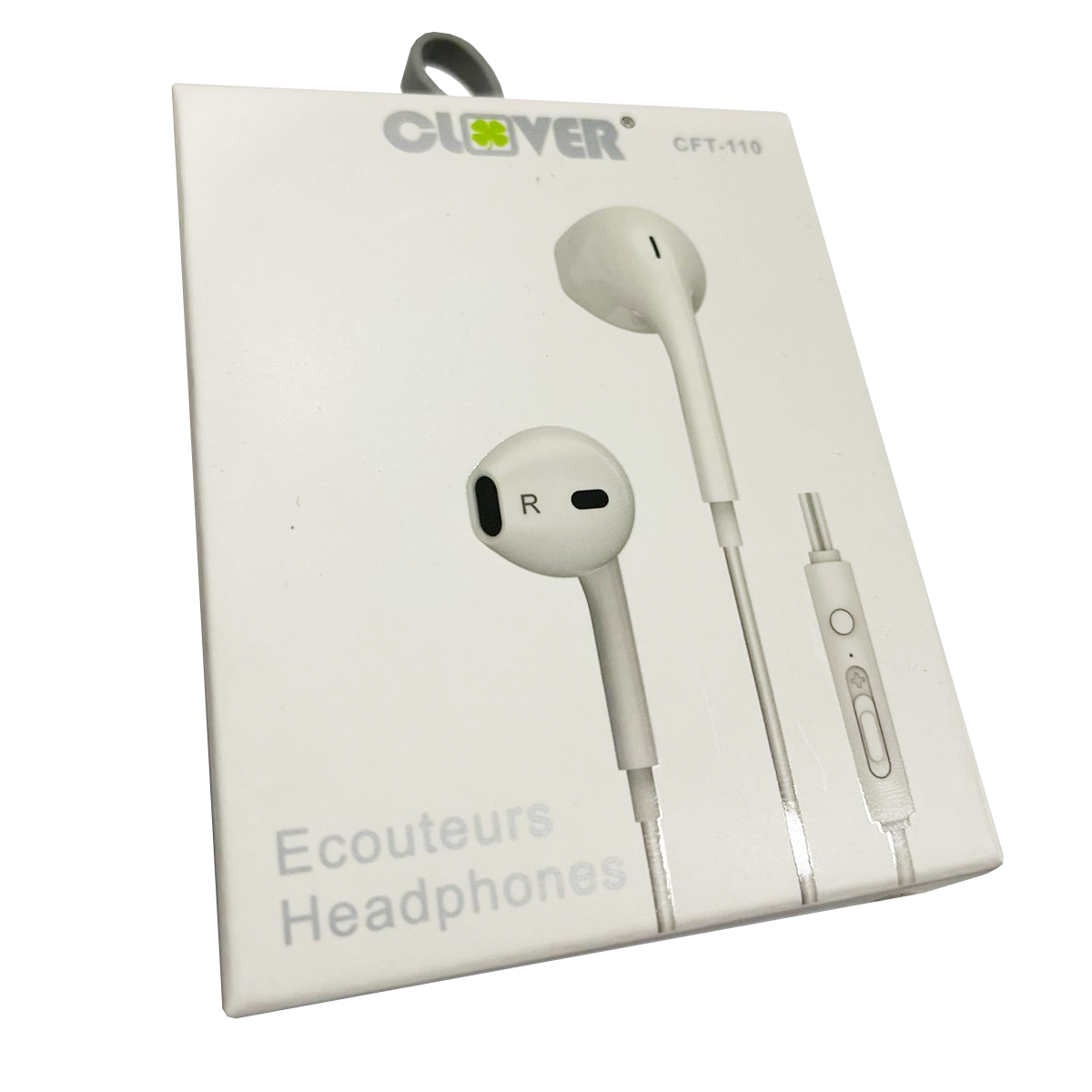 Audífonos Clover Manos Libres CFT-110 3.5mm Blanco – imagen 4