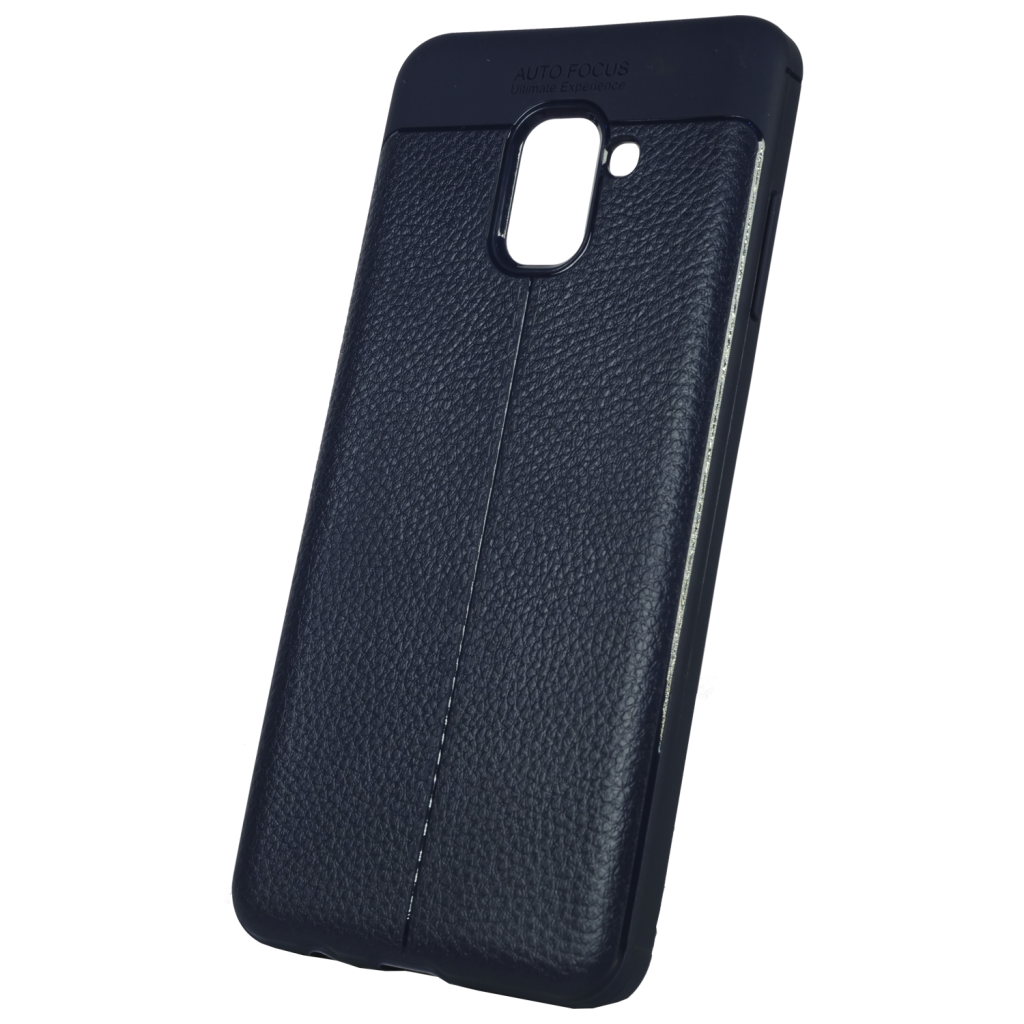 Samsung Galaxy A8 Plus Carcasa Tpu Tipo Cuero – imagen 4