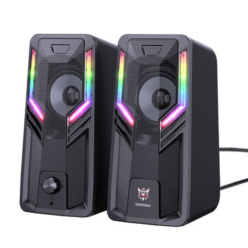 Parlantes Gamer Onikuma G6 Rgb 5w Negro – imagen 3