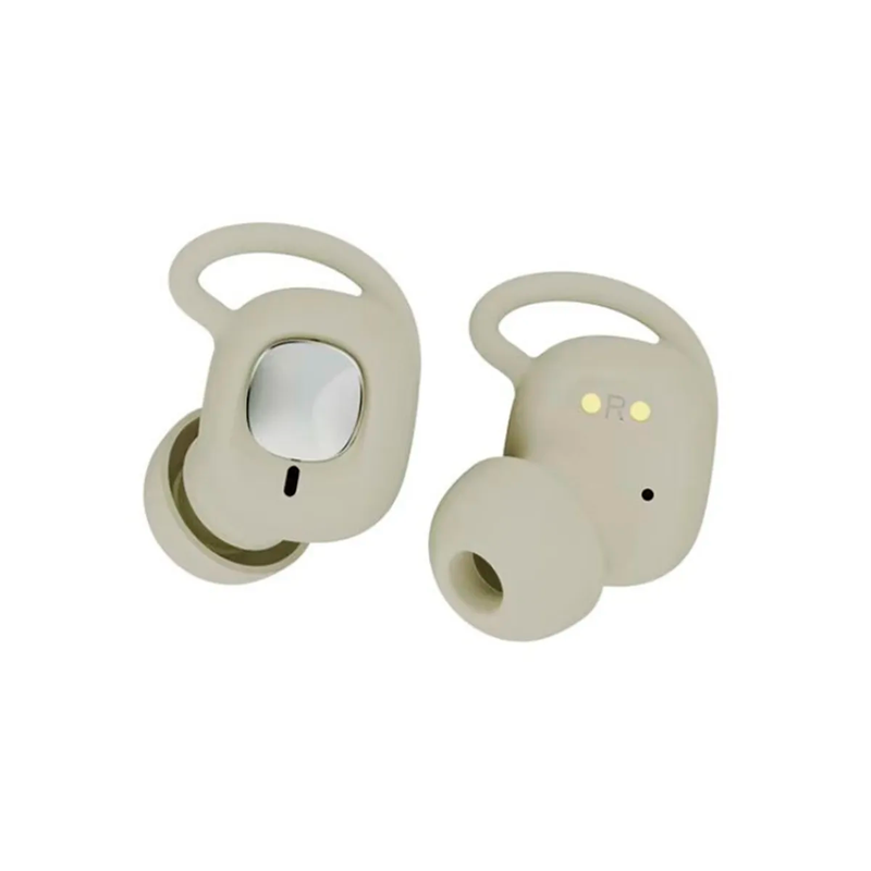 Motorola Moto Buds B20 blancos vista de los audífonos