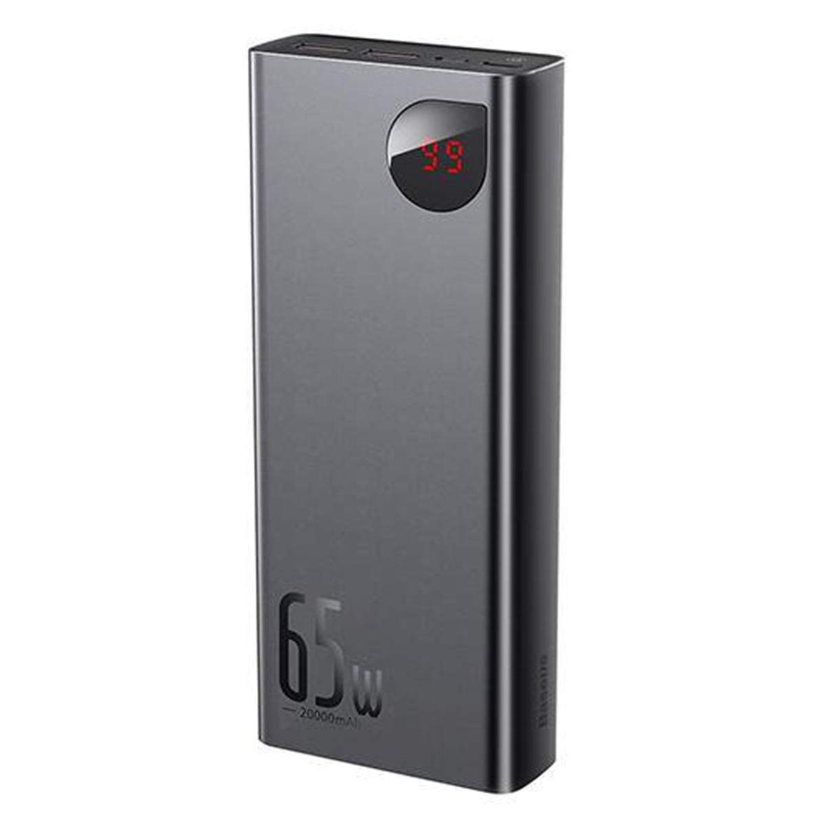 Powerbank Bateria Portatil 20000 Metal Digital Adaman 65 Watts Baseus
