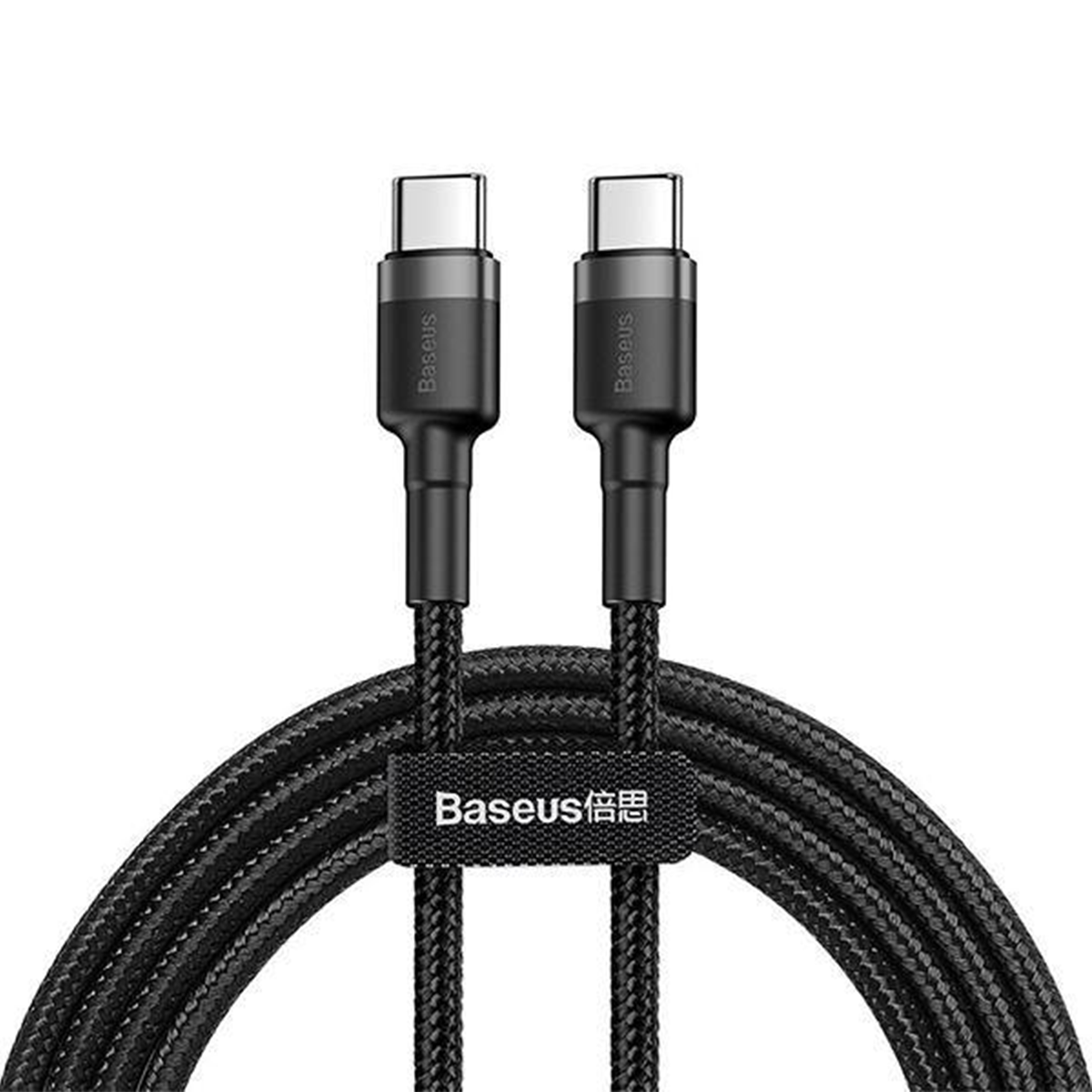 Cable Tipo C a Tipo C PD 20V 3A 60W 1 Metro Baseus Negro