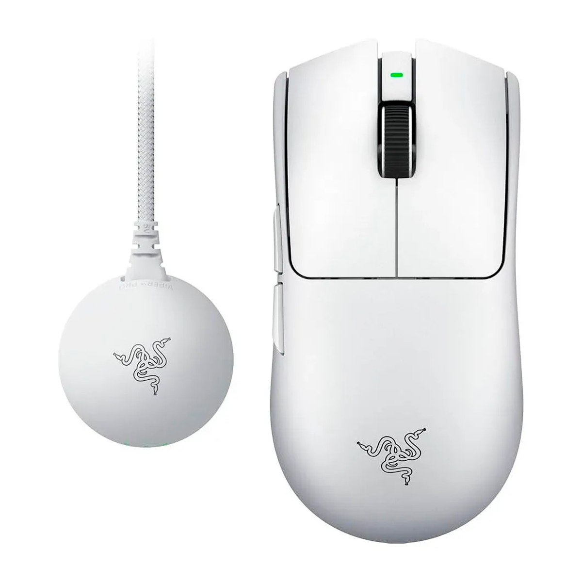 Mouse Gamer Razer Inalambrico Viper V4 Pro 50000 Dpi Blanco