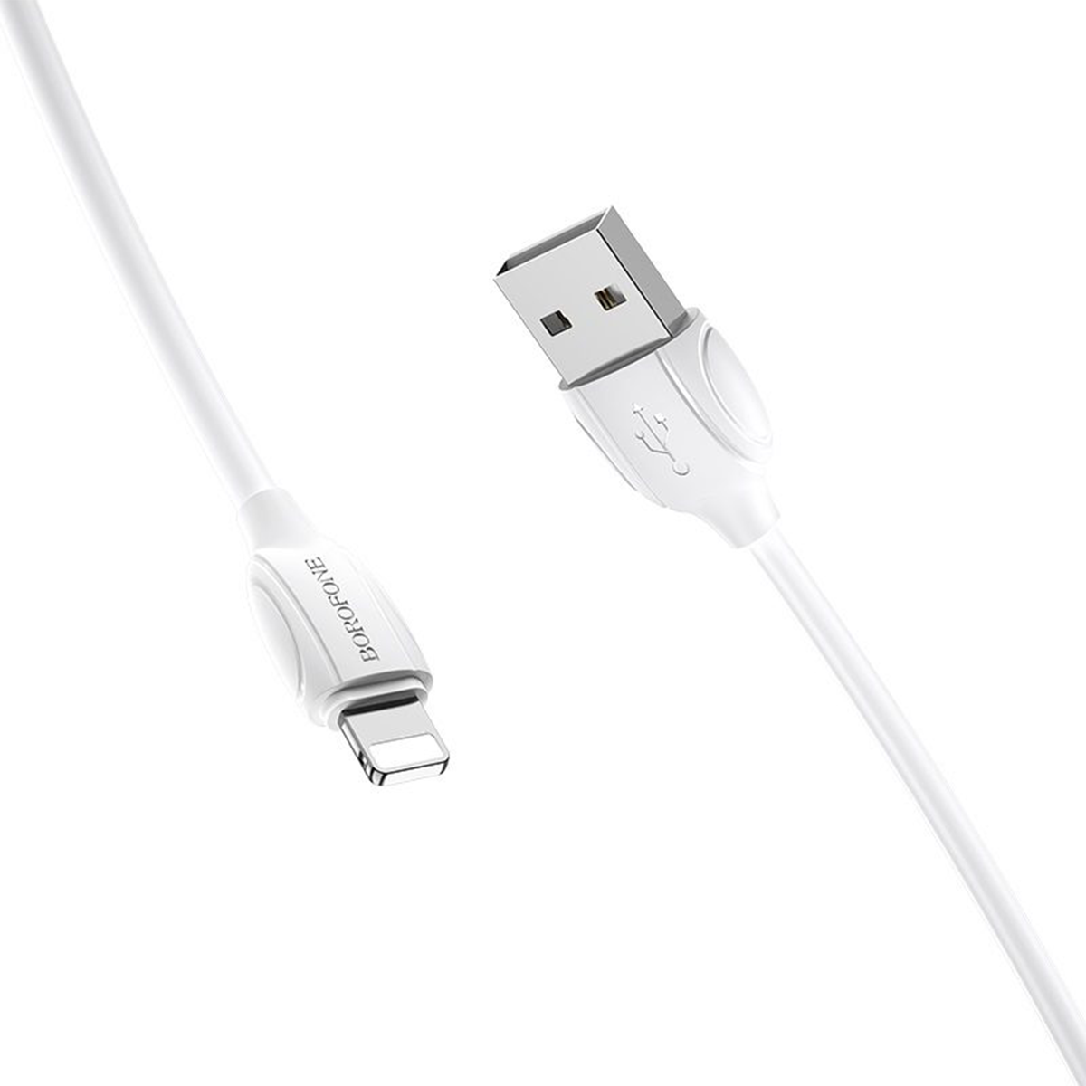 Cable Usb A Lightning BX19 Borofone Blanco