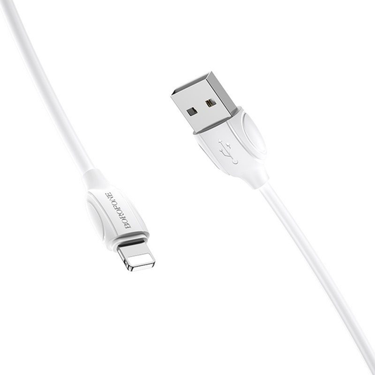 Cable Usb A Lightning BX19 Borofone Blanco