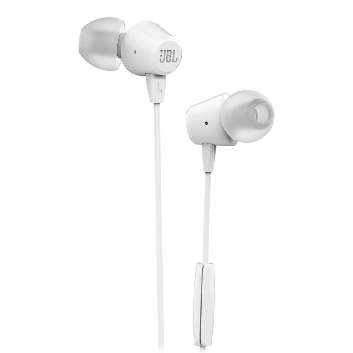 Audífonos Jbl C50hi Con Micrófono Blanco