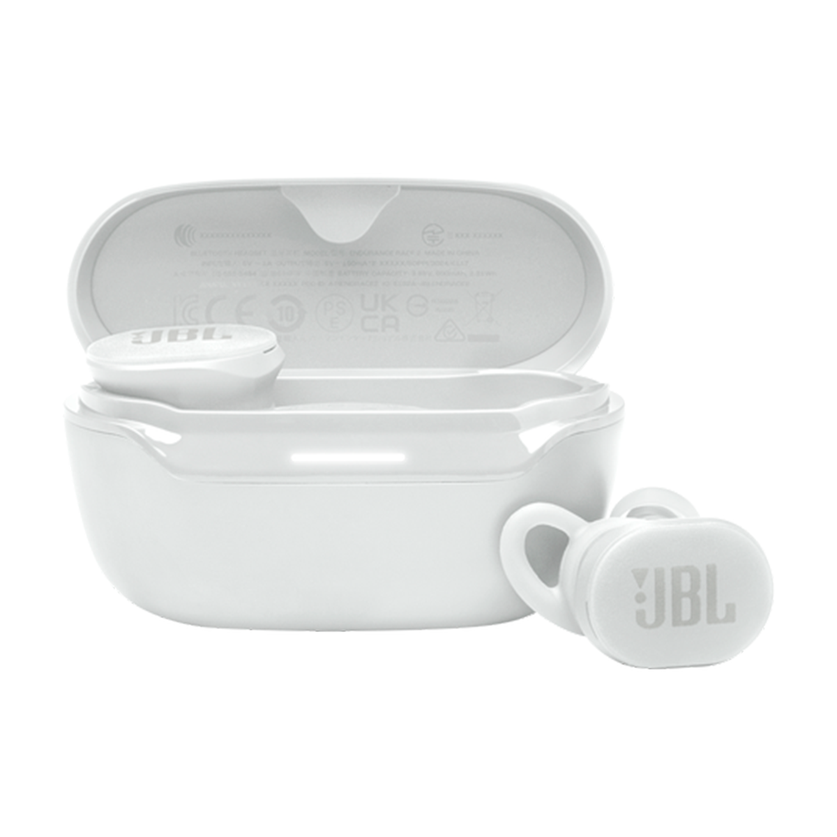 Audífonos In Ear Bluetooth Jbl Endurance Race 2 Blanco