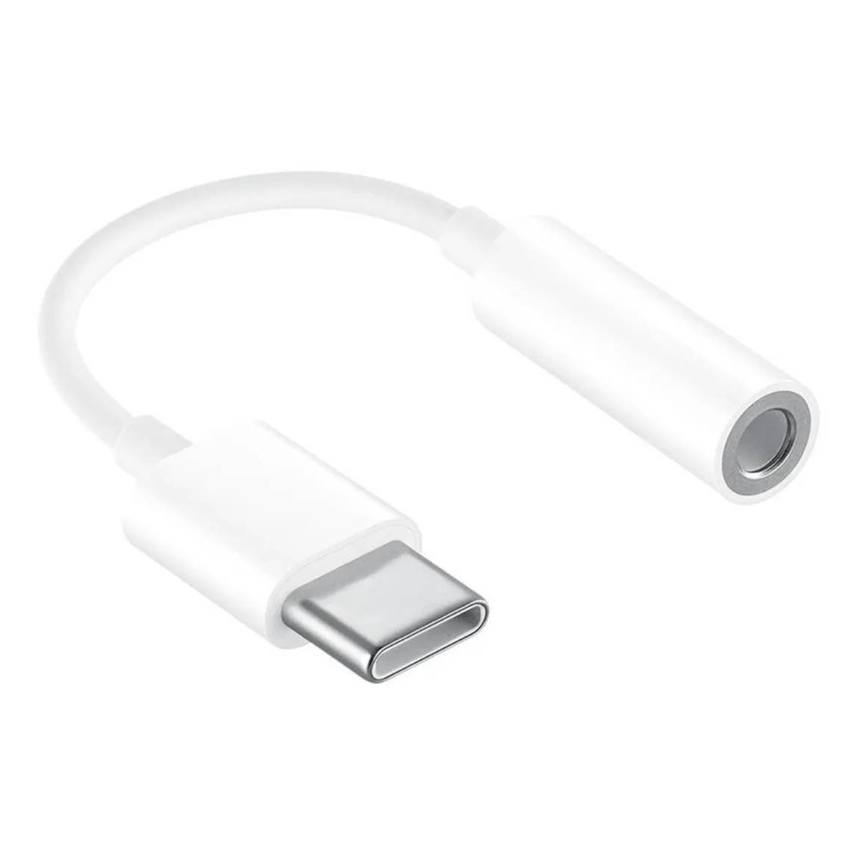 Adaptador Tipo C a Jack 3.5mm Generico Blanco
