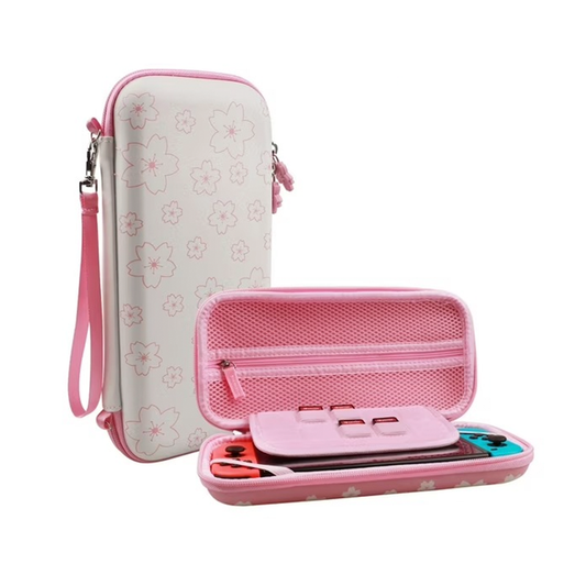 Bolso Estuche Protector Para Nintendo Switch / Oled Dual Rosa