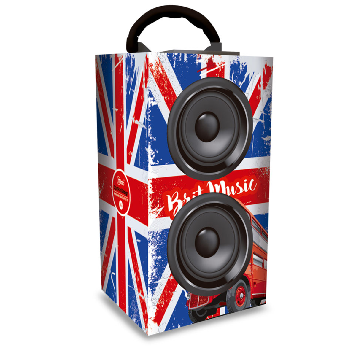 Parlante Bluetooth Microlab Skin Design 20w Britpop