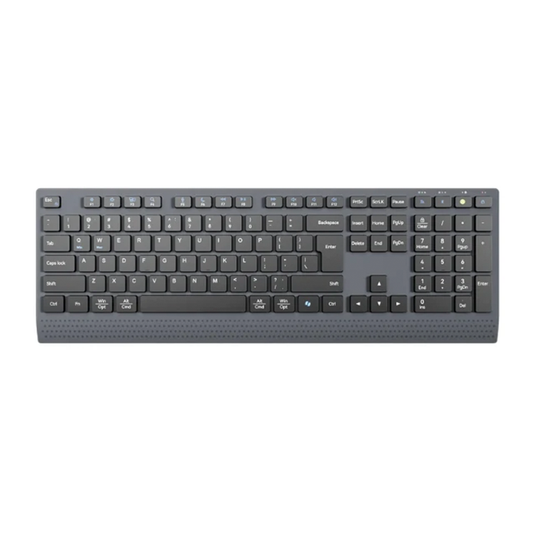 Teclado Inalámbrico Meetion BTK-2000 Dual 2.4G + Bluetooth 109 Teclas Negro