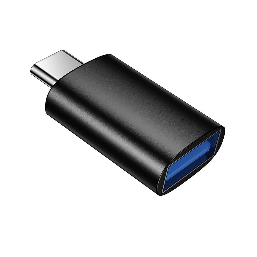 Adaptador Tipo C a Usb Borofone Bv26c Negro – imagen 2