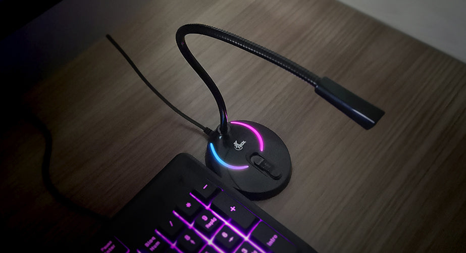 Micrófono Gamer Xtech XTS-680 Usb Led Negro – imagen 4