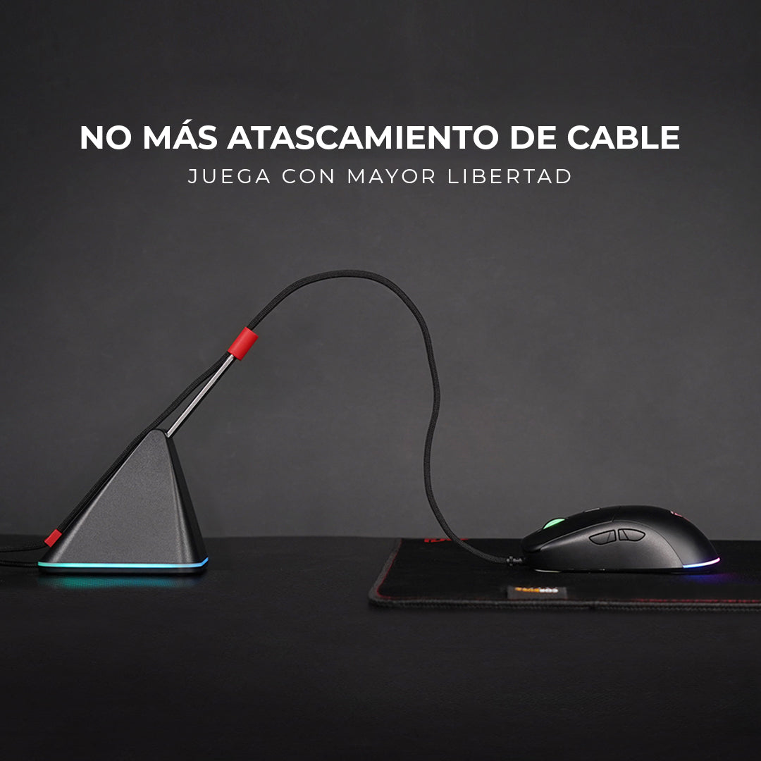 Mouse Bungee Mbr01 Rgb Fantech Rosado – imagen 2