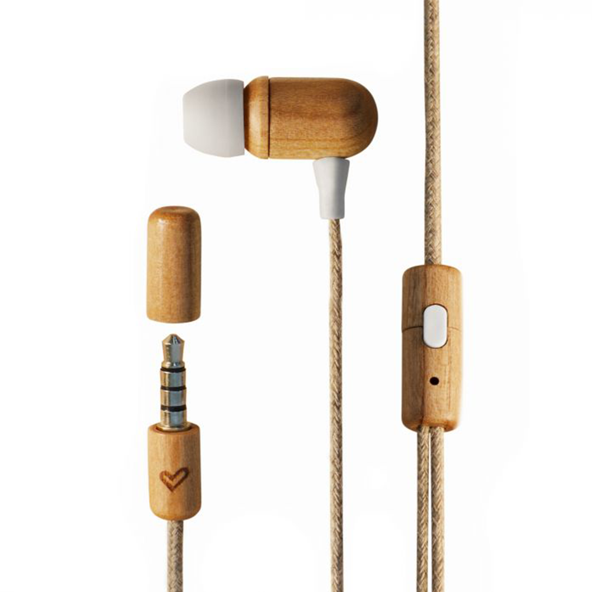 Audífonos Energy Sistem Eco Cherry Wood Cafe