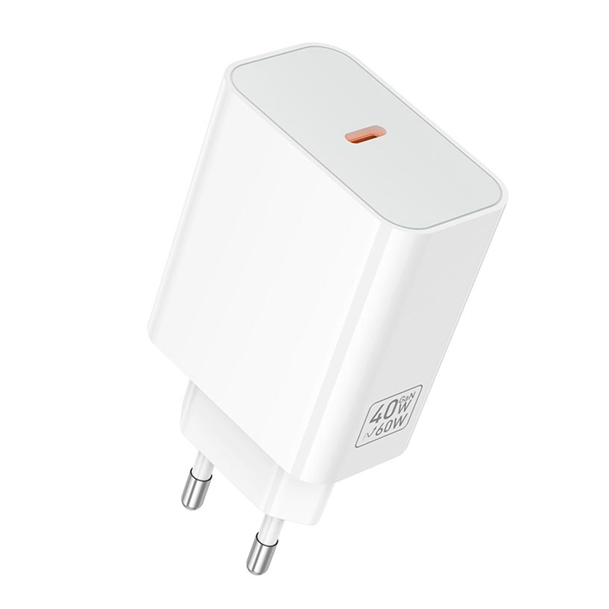 Cargador Carga Rapida Hoco C162a Usb C 40w Blanco