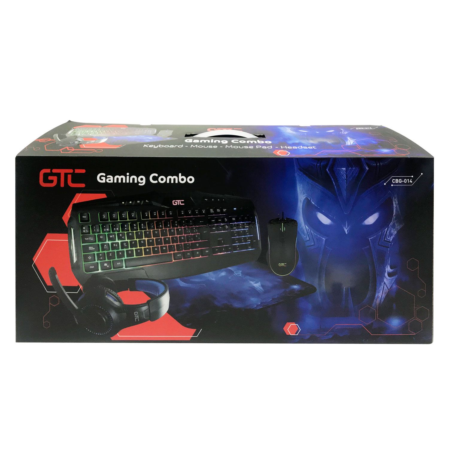 Kit Gamer 4 en 1 Gtc 014 Teclado + Mouse + Audífonos + Mousepad – imagen 6