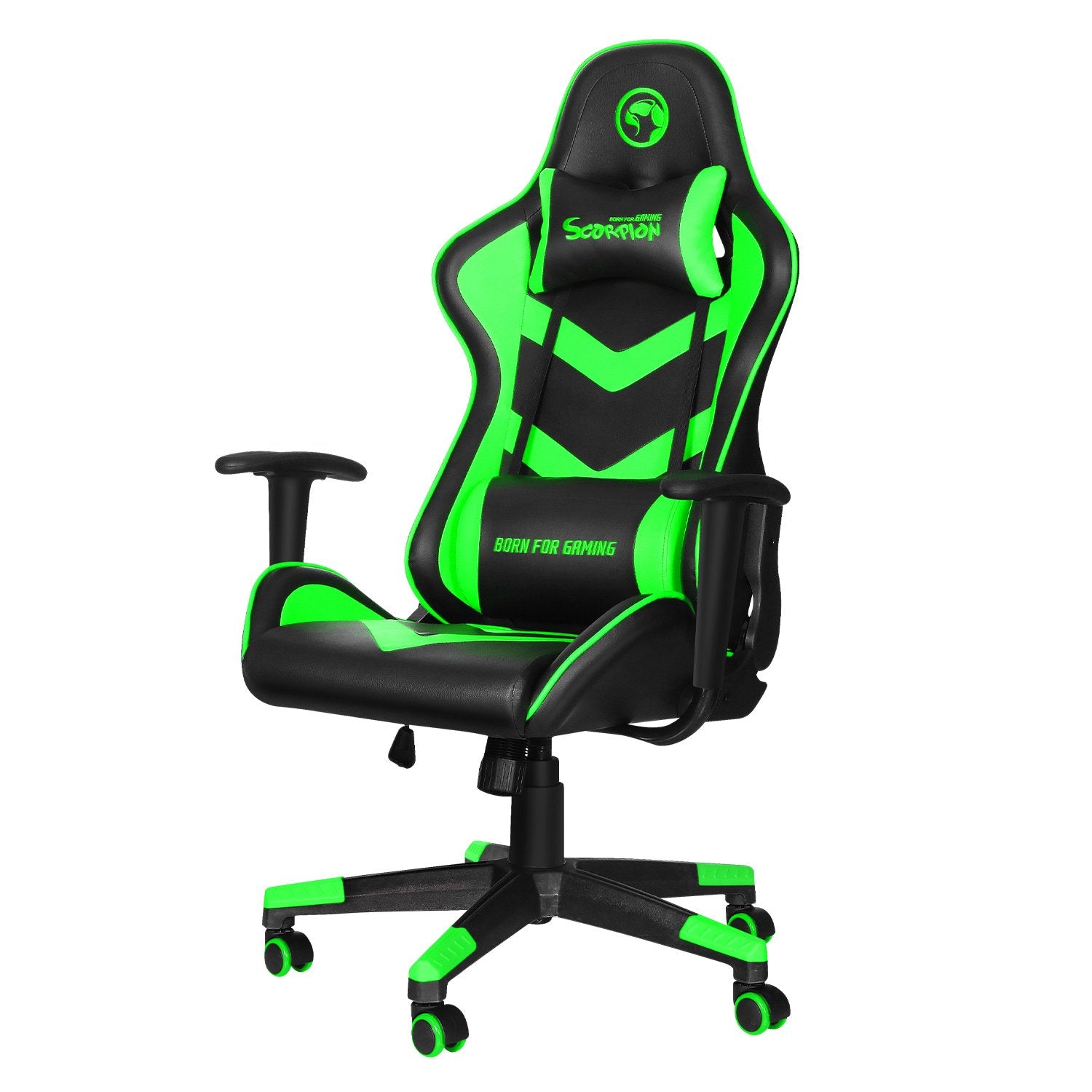 Silla Gamer Marvo Scorpion CH-106 Verde – imagen 7