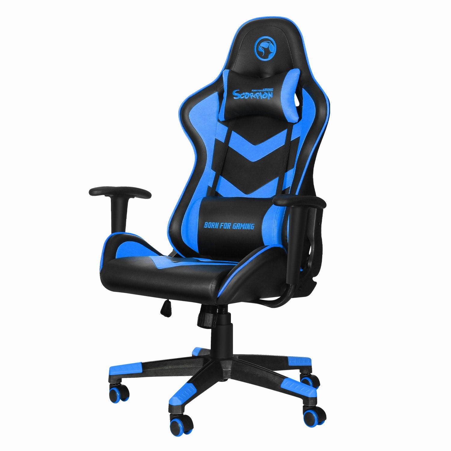 Silla Gamer Marvo Scorpion CH-106 Azul – imagen 7