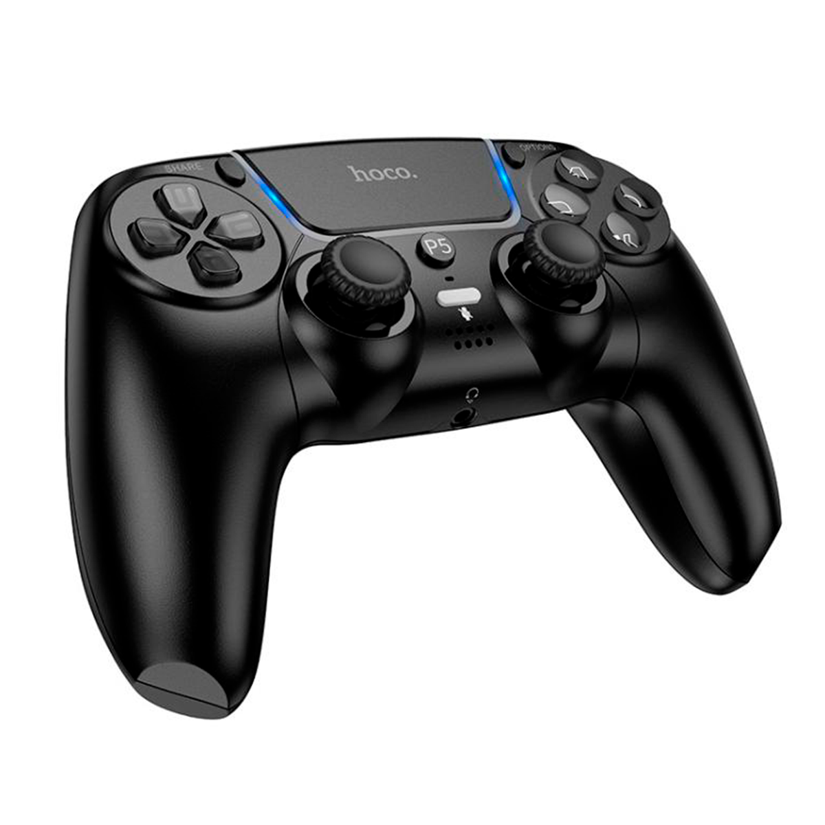 Control Joystick Inalambrico Hoco Ga32 Para Ps5 Negro