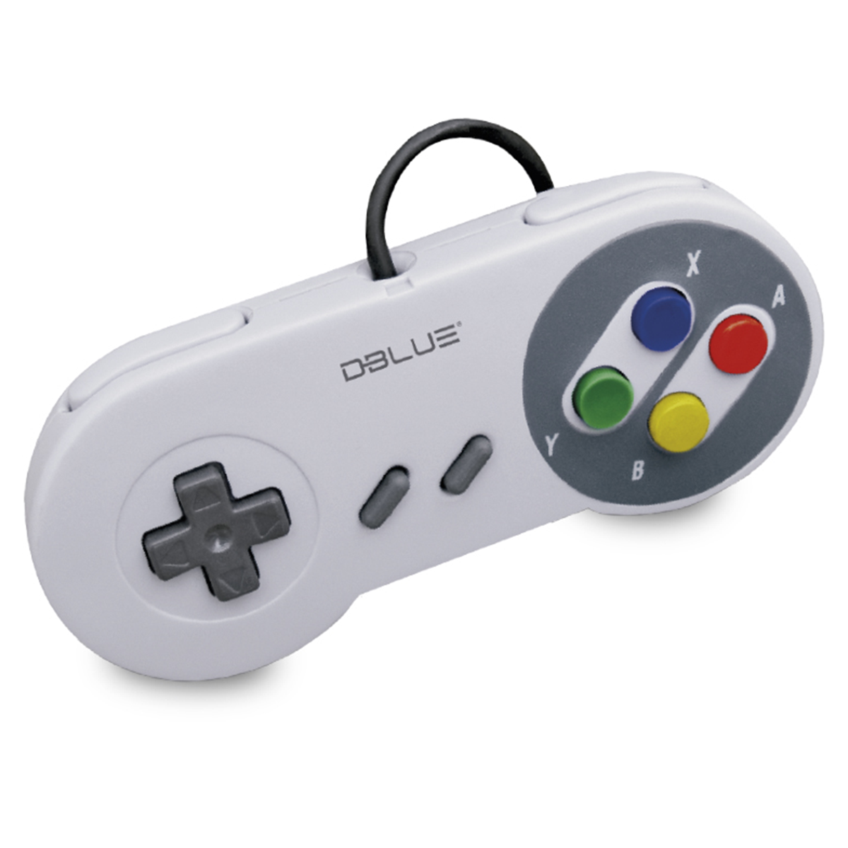 Control Joystick Dblue Snes Usb Arcade Classic Games Pc Gris