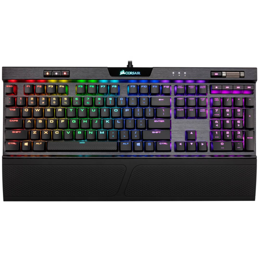 Teclado Gamer Mecánico Corsair K70 MK2 LP Speed RGB Negro