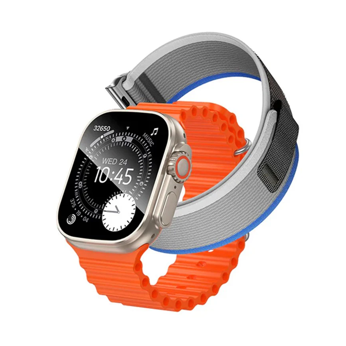 Reloj Smartwatch Hoco Y42 Ultra Bluetooth Ip67 Tft Naranjo
