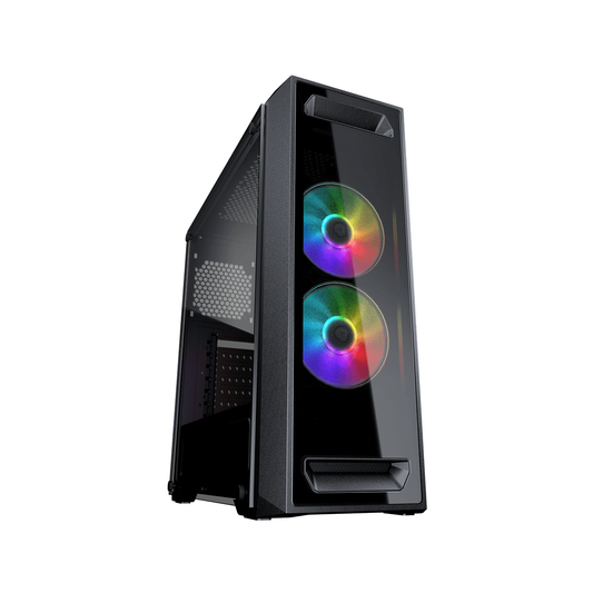 Gabinete Gamer Cougar MX350 Rgb Mid Tower Negro