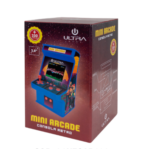 Consola Retro Mini Arcade Marca Ultra 250 Juegos – imagen 2