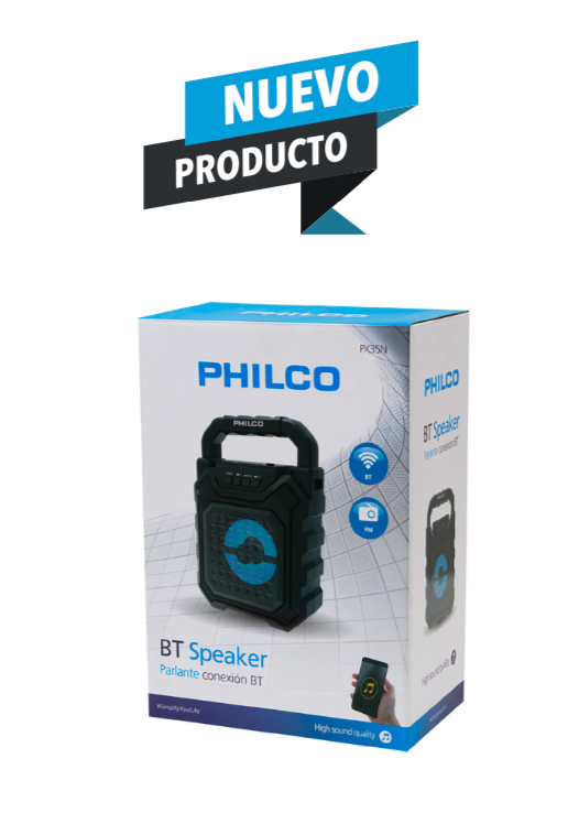 Parlante Philco Bluetooth 5w PX35 Negro – imagen 2