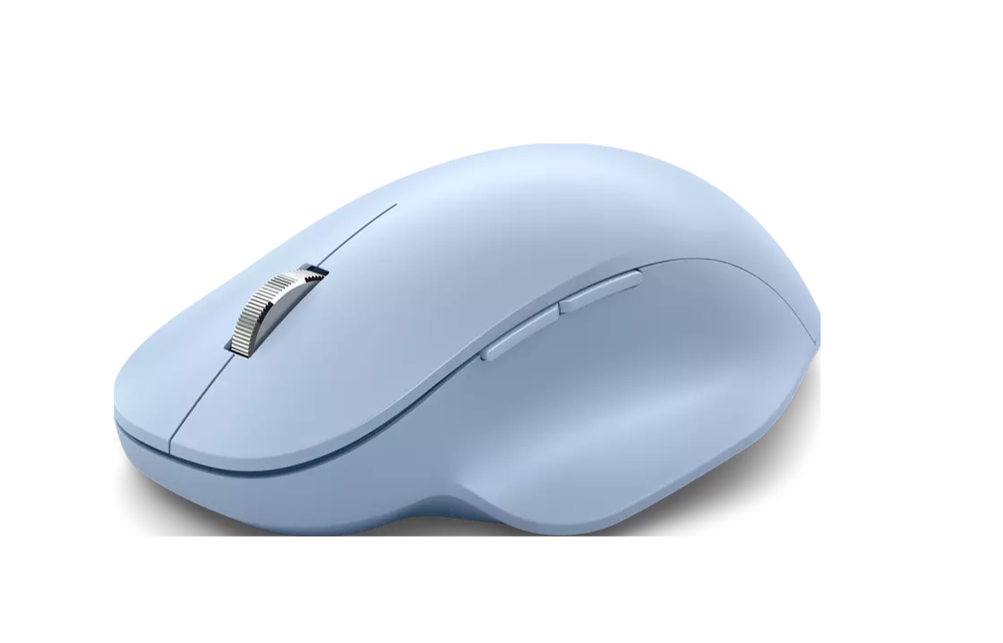 Mouse Bluetooth Microsoft Ergonomico Celeste – imagen 2