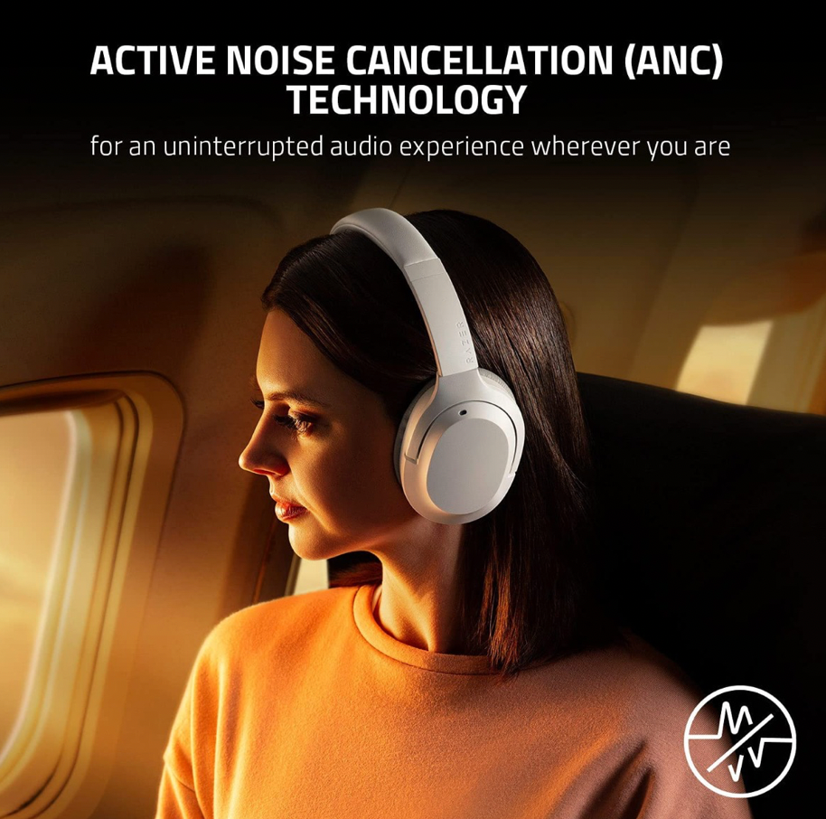 Audifonos Bluetooth Razer Opus X Anc Cancel Ruido Activa Rosado – imagen 6