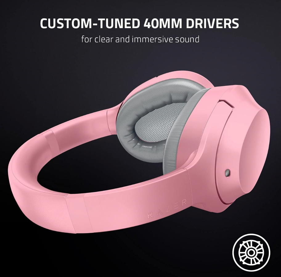 Audifonos Bluetooth Razer Opus X Anc Cancel Ruido Activa Rosado – imagen 3