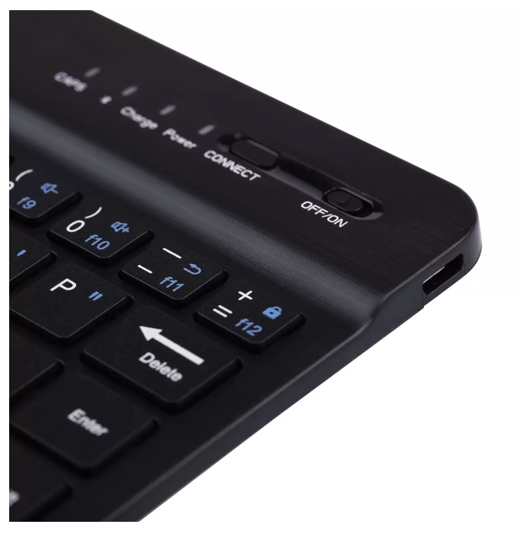 Teclado Bluetooth Mini Recargable Español Negro – imagen 3