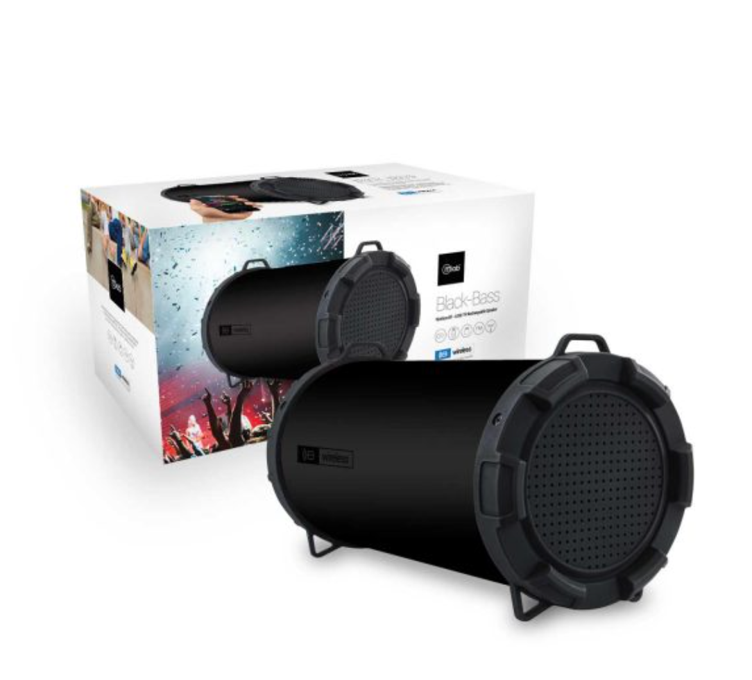 Parlante Bluetooth Zukabass Aux Mp3 Fm Microlab Negro – imagen 2