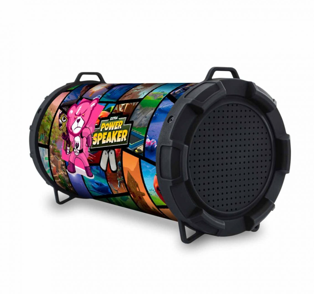 Parlante Bluetooth Zukabass Aux Mp3 Fm Microlab Fortn – imagen 3