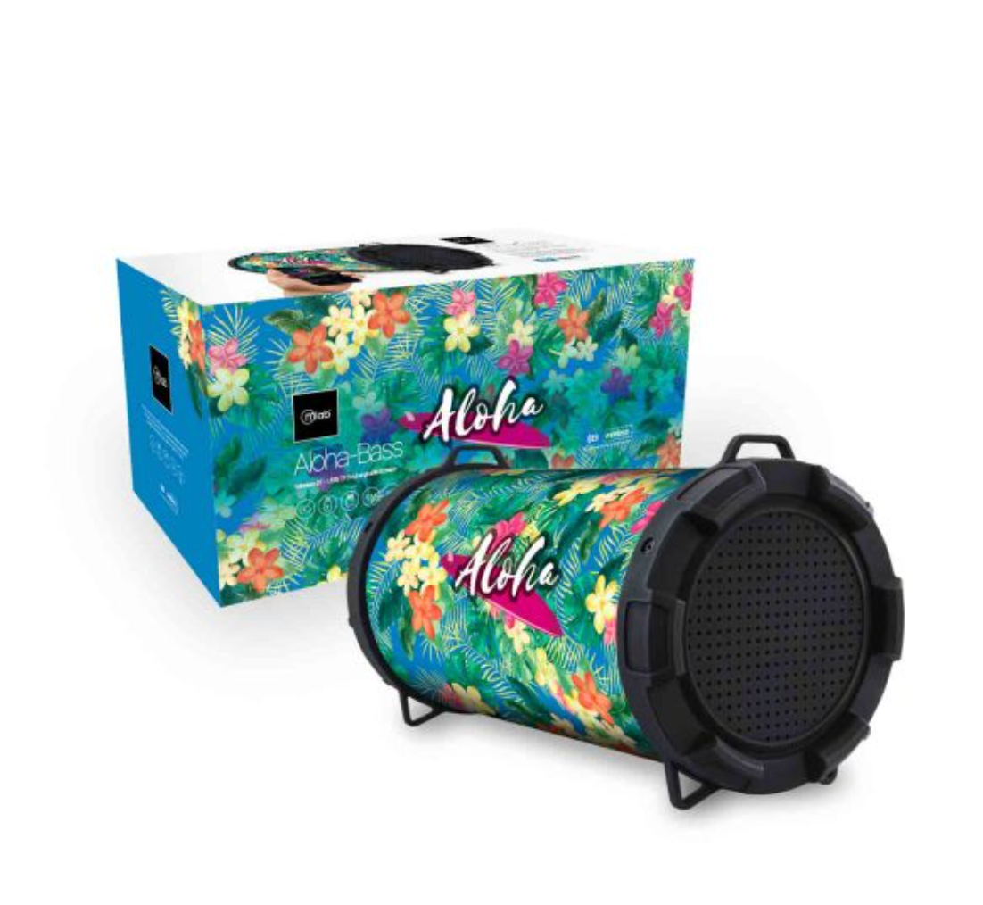 Parlante Bluetooth Zukabass Aux Mp3 Fm Microlab Aloha – imagen 3