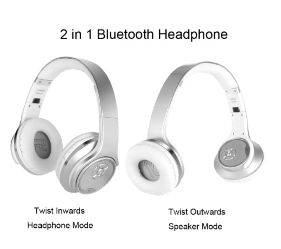 Audífono Bluetooth Sodo MH1 2 en 1 Nfc Parlante Gris – imagen 6