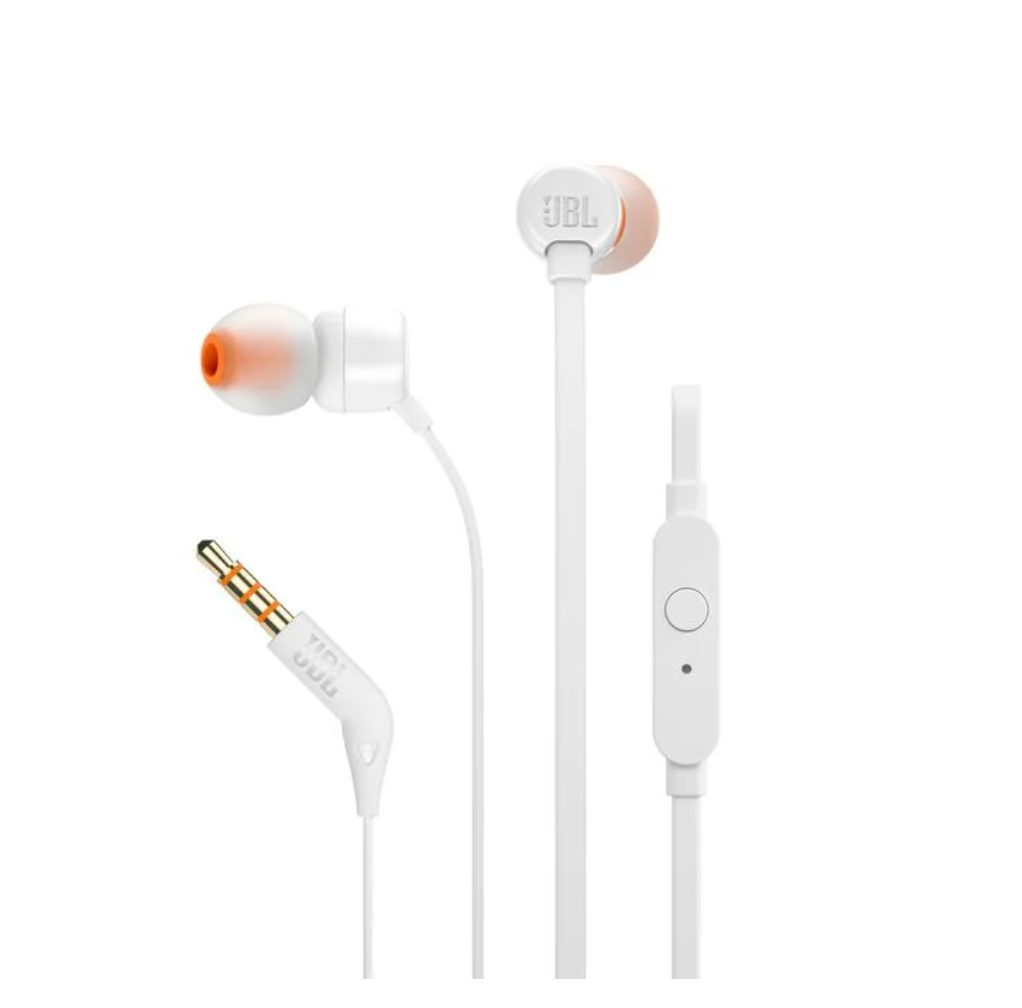 Audífonos Manos Libres Jbl T110 Blanco – imagen 2