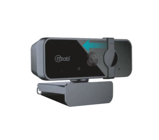 Camara Webcam Microlab 2K Ultra HD 9130 Tripode Negro – imagen 5