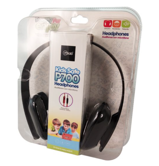 Audífonos Para Niños Microlab P700 Negro – imagen 4